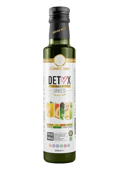 Zühre Ana Detox Gold Sirkesi Doğal Fermantasyon 250 Ml Genel