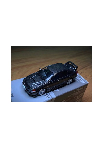 Pop Race Mitsubishi Lancer Evolution Iv 1:64 Diecast Model Car Rally Icon Pr64-0327