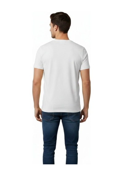Vigoss Erkek O Yaka Basıc T-shırt 3124-03370 Beyaz
