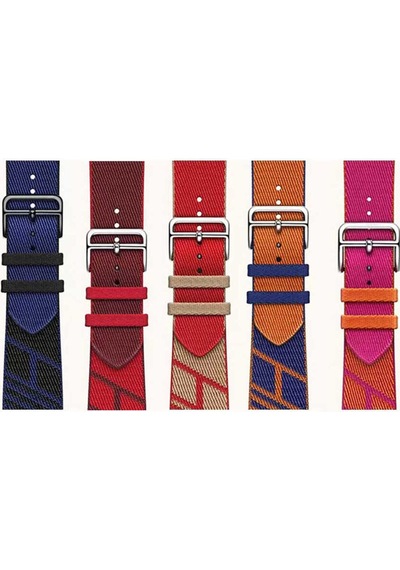Watch 42mm Uyumlu Krd-51 Hasır Csm Kordon No7