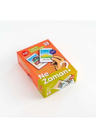 5N1K Konuşma Becerisine Destek ''Ne Zaman'' Kart Oyunu