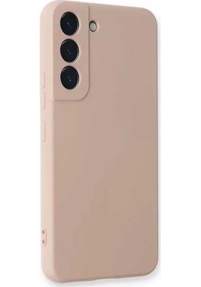 Newface Samsung Galaxy S23 Plus Kılıf Nano İçi Kadife Silikon - Pudra