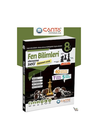 Çanta 8. Sınıf Fen Bilimleri Kazanım Sıralı Deneme Seti
