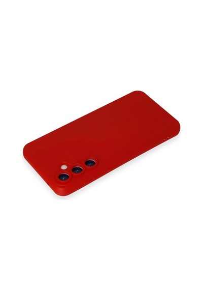 Samsung Galaxy S23 Fe Kılıf Nano İçi Kadife Silikon - Kırmızı