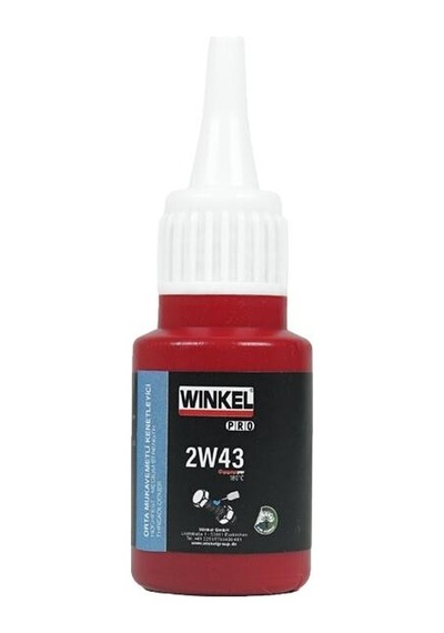 Wınkel Pro 2w43 Orta Mukavemetli Vida Gevşemezlik Ürünü - 50 Ml