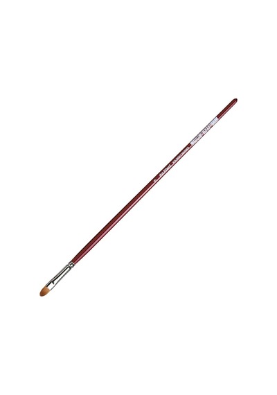 Da Vinci : Kızıl Samur Kılı Kedi Dili Yağlı Boya Fırçası : Seri 1815 : No:8