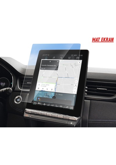 Renault Captur 2026 Navigasyon Ve Multimedya Uyumlu Mat Ekran Koruyucu