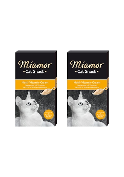 Cream Multi Vitaminli Kedi Ödülü 6x15 Gr. 2'li Eko Paket
