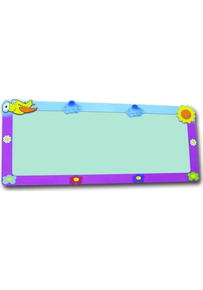 Uçak Figürlü Yazı Tahtası 210x90 Cm Çok Renkli