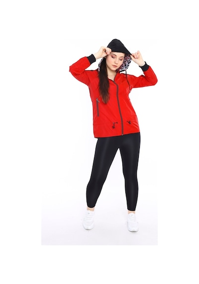 Escetic Kırmızı Kadın Spor Kapişonlu Su İtici Rüzgarlık Fermuarlu İnce Ceket 6560-4153-kırmızı Kırmızı Escetic Kırmızı Kadın Spor Kapişonlu Su İtici Rüzgarlık Fermuarlu İnce Ceket 6560-4153-kırmızı Kırmızı