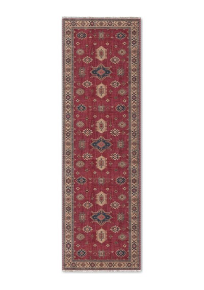Dekoratif Halı Kaymaz Taban Leke Tutmaz Yıkanabilir Kilim Özel Ölçü Salon Halısı 3025-2