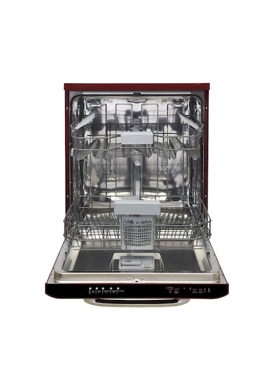 Vestel BM 5001 Retro 5 Programlı 12 Kişilik Bulaşık Makinesi Bordo