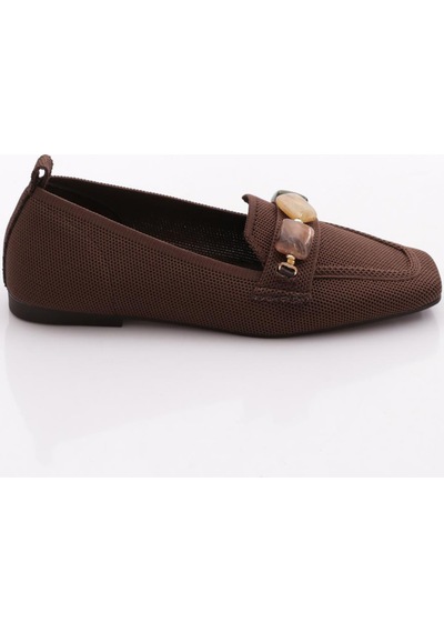 Dgn Pm386-k4003 Kadin Babet Kahve Triko