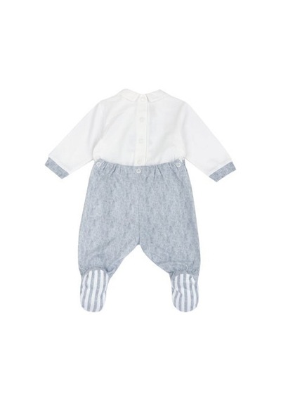Chicco Erkek Bebek Arkadan Açılan Tulum 09101132000000 000025 Mavi