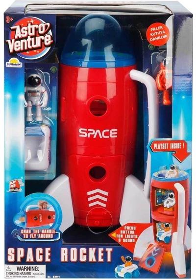 Astro Venture Sesli ve Işıklı Uzay Roketi