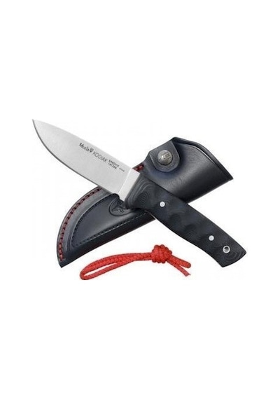 Muela Kodiak-10sv.M Siyah Micarta Saplı Kamp Bıçak Siyah