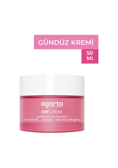 Agarta Doğal Su Bazlı Nemlendirici Gündüz Kremi 50 ML