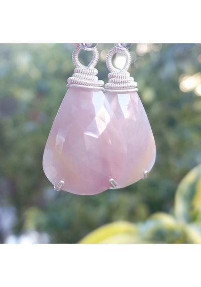 2011 Kök Safir Gümüş 925 El Yapımı Küpe Pudra
