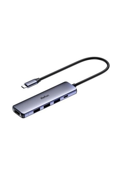 Netac Type-c To 1xpd, 1xusb 3.0, 2xusb 2.0, 1xhdmı Çoklayıcı - Nt08wf13-30gr