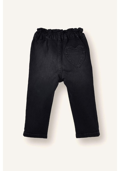 Defacto Paperbag İspanyol Paça Jean Pantolon Kız Bebek G3411a526spnm40 Siyah-nm40