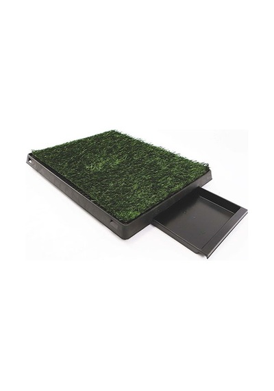 M-pets Grass Mat Çimli Çekmeceli Köpek Tuvaleti 58x46 Cm 244-53044.01