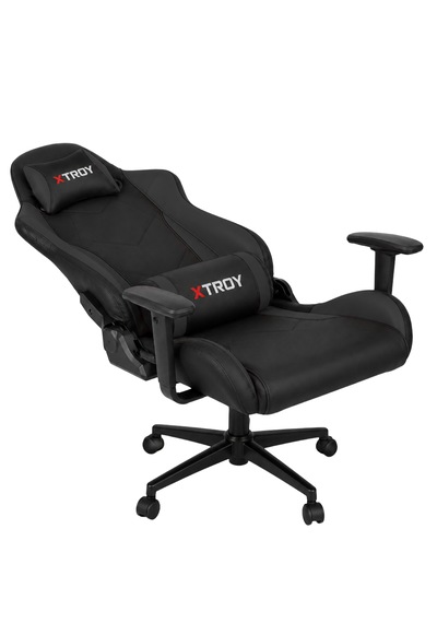 Hector Model 180 Yatan, Kumaş Oyuncu Koltuğu Siyah