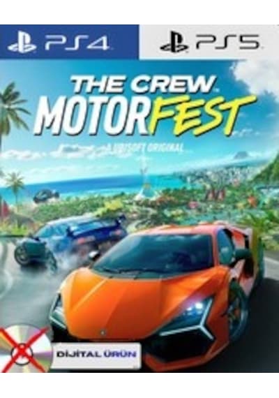 The Crew Motorfest Playstation 4-5 Uyumlu Dijital