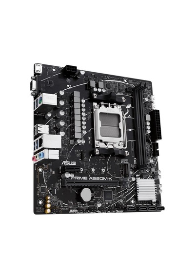 Asus Prıme A620m-k Ddr5 7000mhz 1xvga 1xhdmı 1xm.2 Usb 3.2 Matx Am5 Amd Am5 9000/8000/7000 Serileri