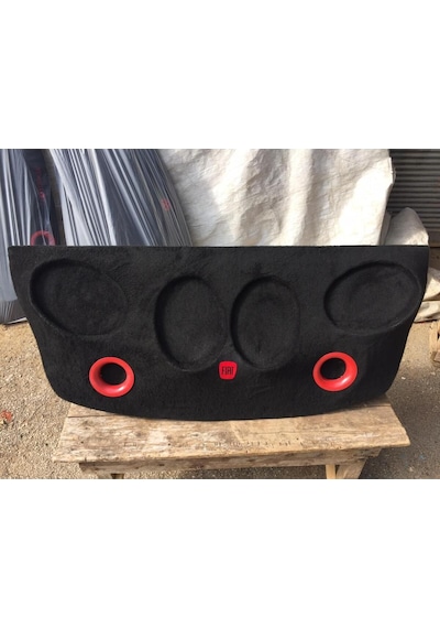 Elyaflı Fiat Egea Pandizot Polyesterli Kabartmalı Portlu 4oval 2x10