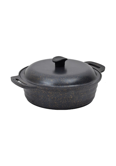 Nurgaz Granit Döküm Kamp Tenceresi 28 Cm Çok Renkli