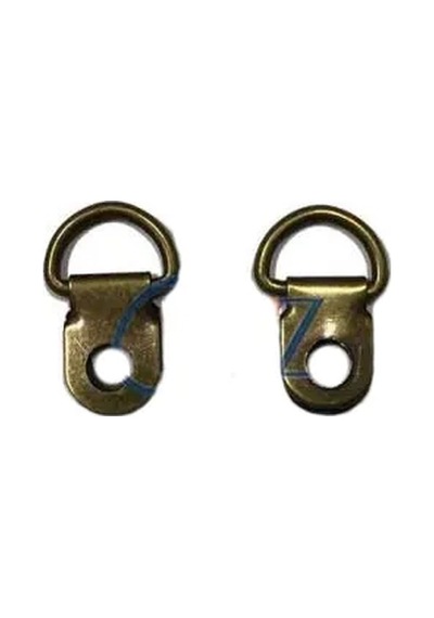 Rambo Tel Resim, Tablo, Çerçeve Askısı - 10x14mm, Eskitme, 10 Adet Kahverengi