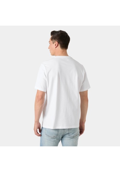 Helly Hansen Core Graphic Erkek T-shirt-32484 Beyaz