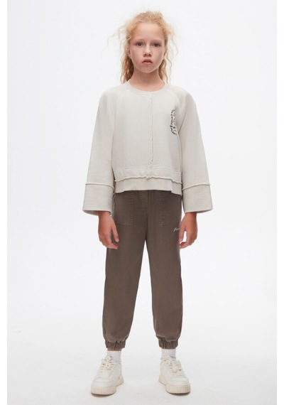 Xo Kids Kız Çocuk Pantolon 10-16 Yaş 57810 Antrasit