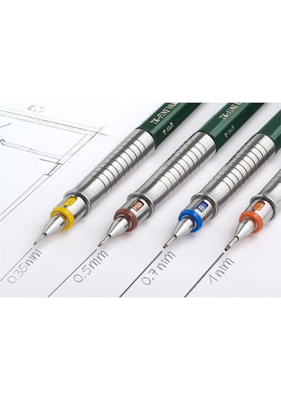 Faber-Castell TK Fine Vario LUX Versatil Kalem, 0.7 mm, Indigo