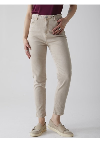 Ltb Dores Yüksek Bel Slım Mom Jean Pantolon 010095139415579_54754