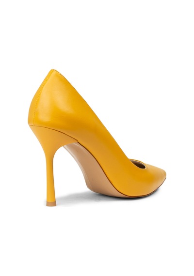 Deery Kadın Hardal Renk Stiletto Ayakkabı - P4539zhrdm01 Hardal