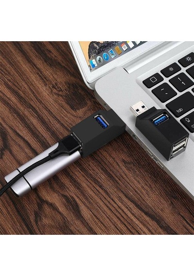 Hub 3 Port Usb 3.0 Ve Usb 2.0 Çoklayıcı Switch 4422 Çok Renkli