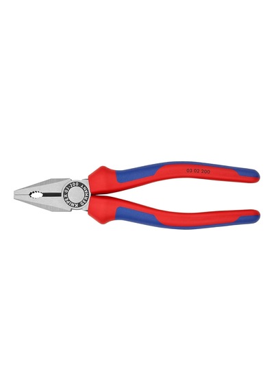 Knipex Kombine Pense Siyah Atramente, Çok Bileşenli Kılıflı 200 M