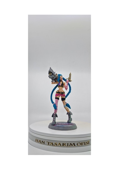 Jinx Figür Lol Leage Of Legends 20 Cm Figür