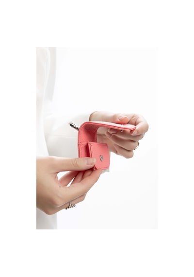 Tamer Tanca Unisex Hakiki Deri Pembe Airpods Kılıfı Cuzdan 995 230250 Aırpods Sk23/24 Pembe Fltr Pembe