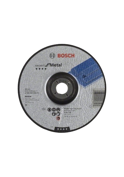 Bosch Expert For Metal Bombeli Taşlama Diski 180 x 8.0 MM - 2608600379