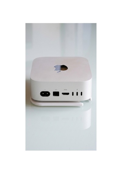 Mac Mini M4 Standı 2024 Güç Düğmesi Kesimli Masaüstü Standı