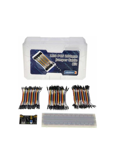 Robotistan 120 Parça 100 Mm Jumper Kablo Seti
