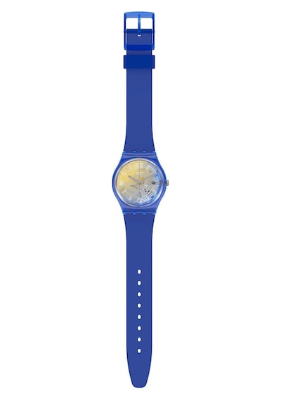 Swatch Gn278 Yellow Dısco Fever Kadın/erkek Kol Saati Metal