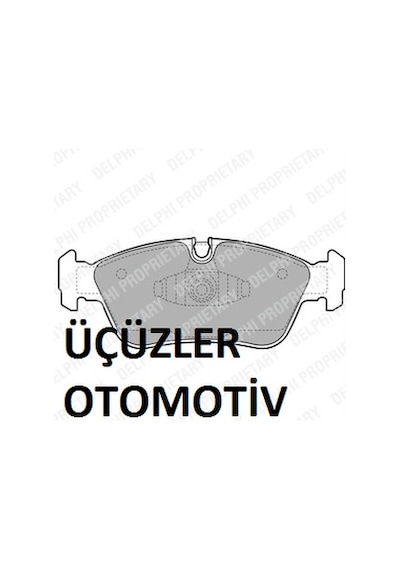 Ön Fren Balatası Bmw E87 118I 120I 120D 34116769763