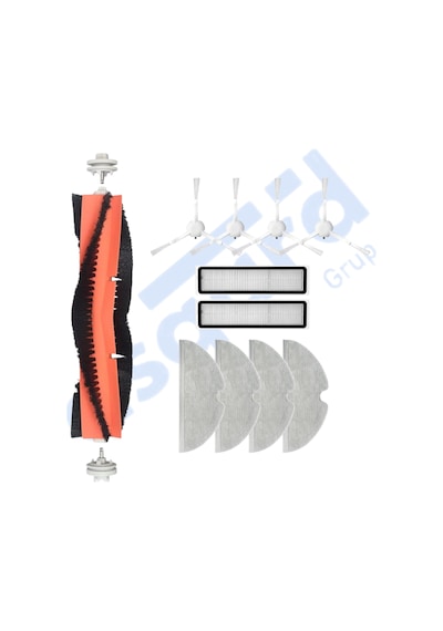 Roborock Saros Z70 Uyumlu 2 Yan Fırça 4 Filtre 4 Mop Pkt-iasgf0001497