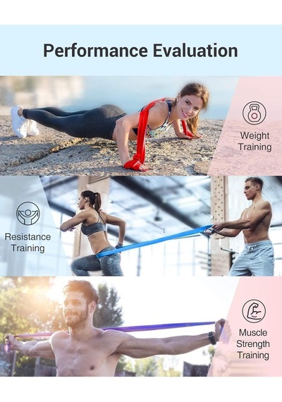 Leyaton 4'lü Pilates Bandı Seti +kapı Aparatı Çok Renkli Tek Ebat, 4pltsst