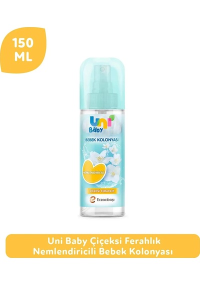 Uni Baby Çiçeksi Ferahlık Bebek Kolonyası 150 Ml 2 Adet