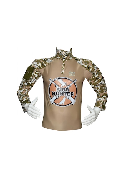Combat Tişört Bird Hunter M005 Avcı Kombat Çok Renkli