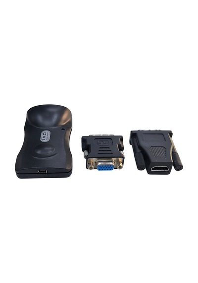Usb 2.0 To Dvı 24+5 - Hdmi -vga Çevirici Converter Adaptör